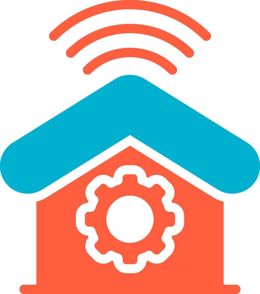 Home Automation Creative Icon Design vector