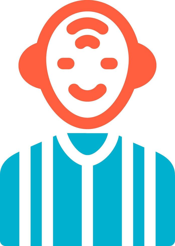 Old Man Creative Icon Design vector