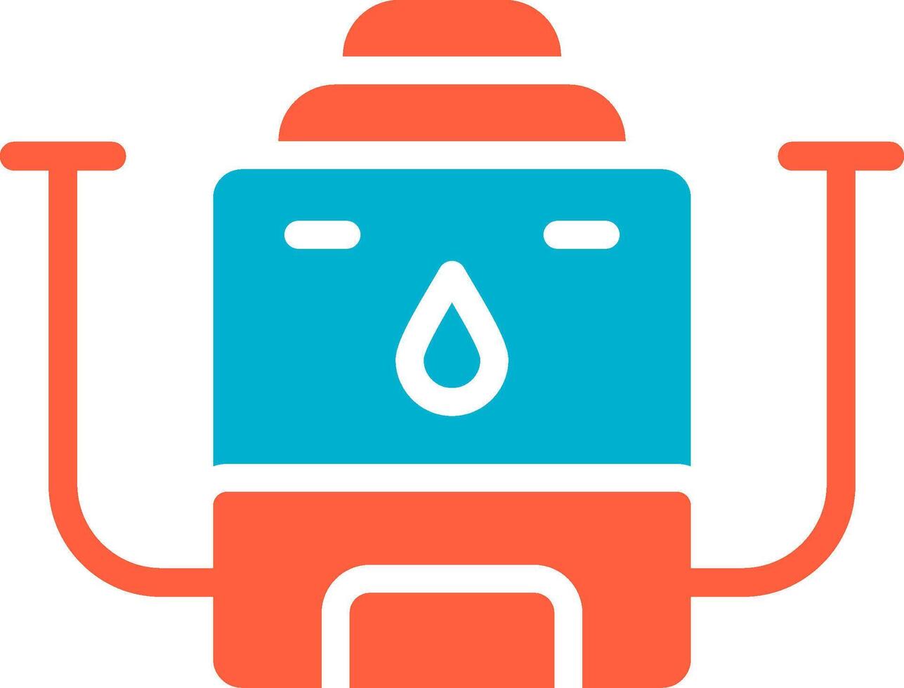 Water Boiler Creative Icon Design vector