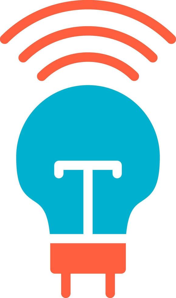 Smart Bulb Creative Icon Design vector