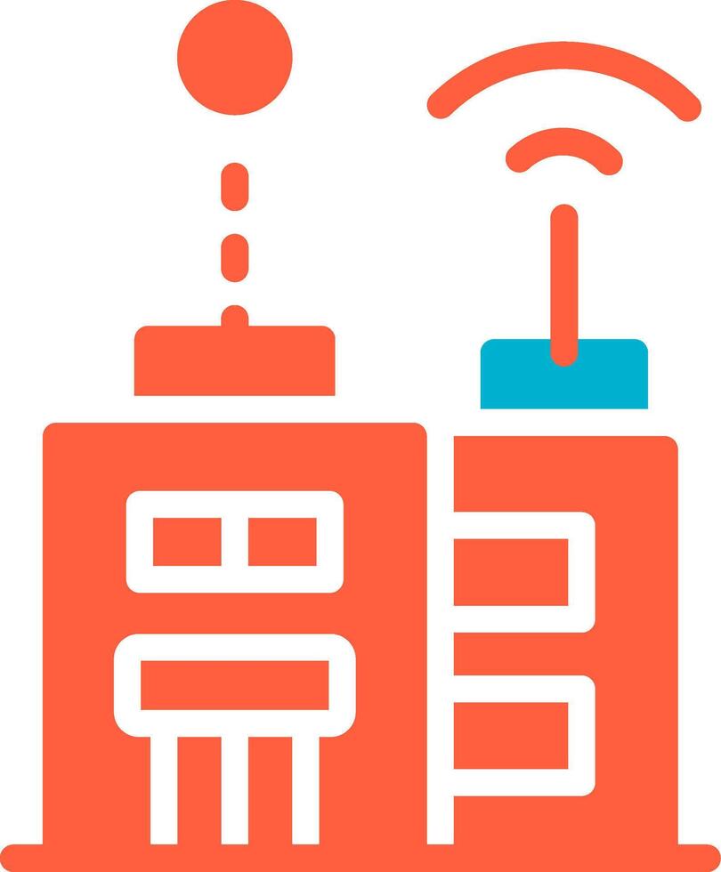 Smart City Creative Icon Design vector