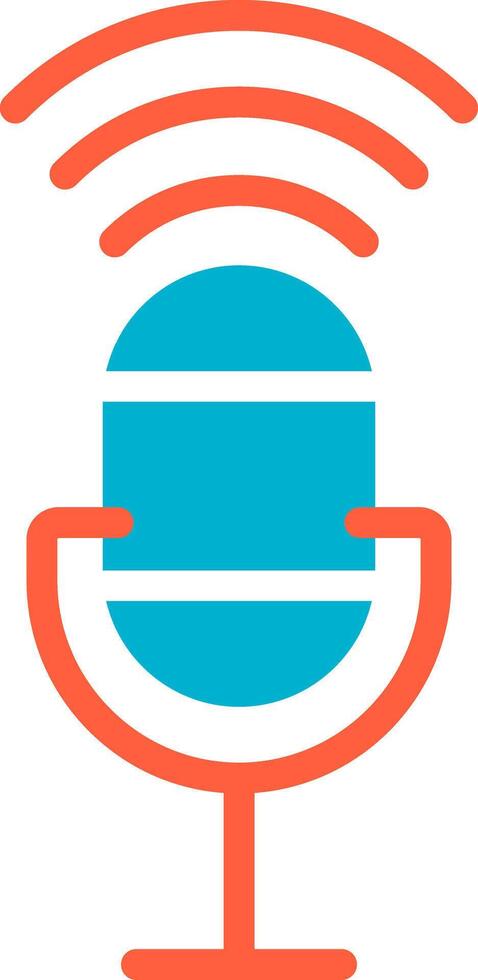 Voice Control Creative Icon Design vector