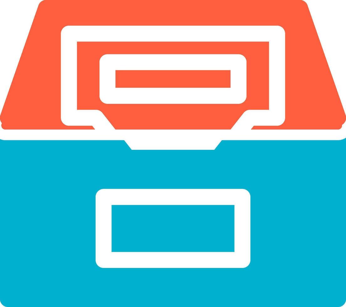 Files Box Creative Icon Design vector