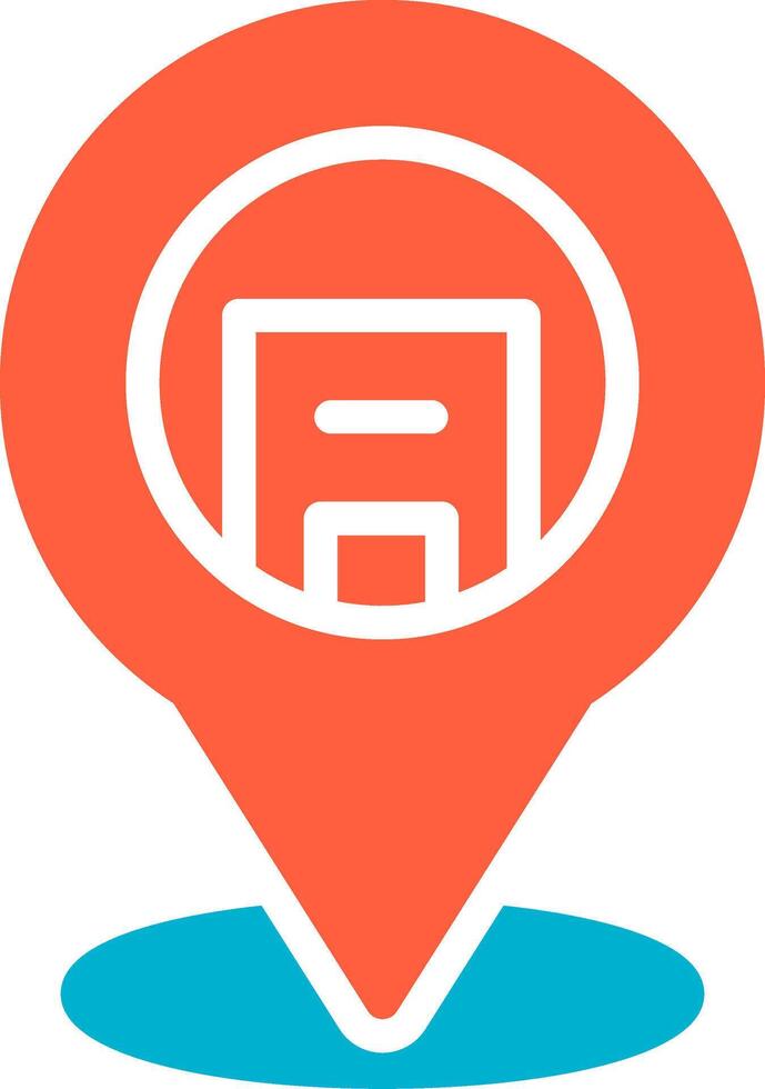 Location Creative Icon Design vector