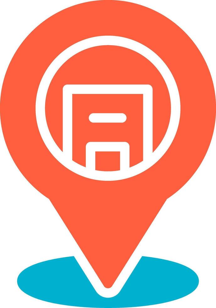 Location Creative Icon Design vector