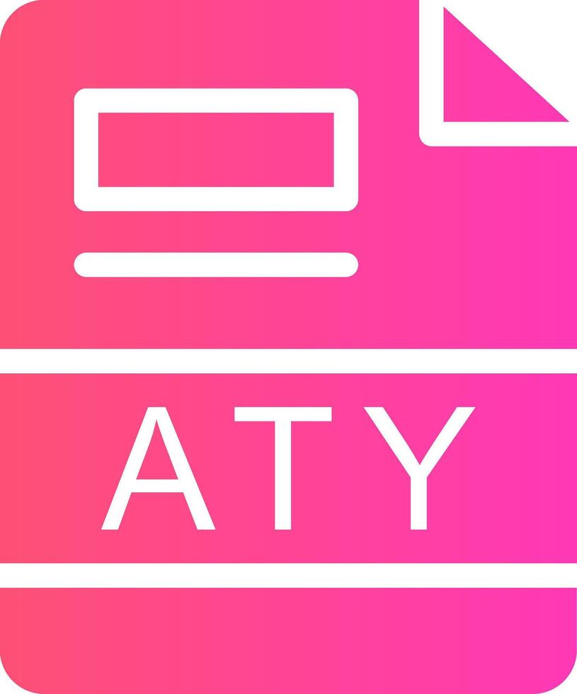 ATY Creative Icon Design vector