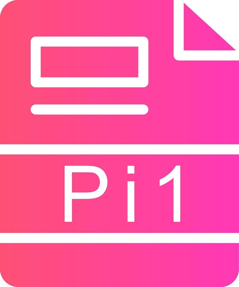 PI1 Creative Icon Design vector