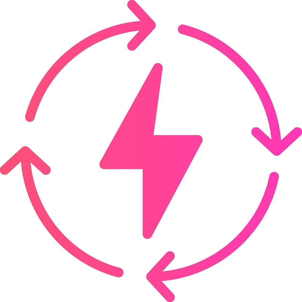 Renewable Energy Creative Icon Design vector