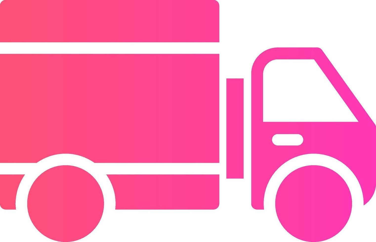 Truck Creative Icon Design vector