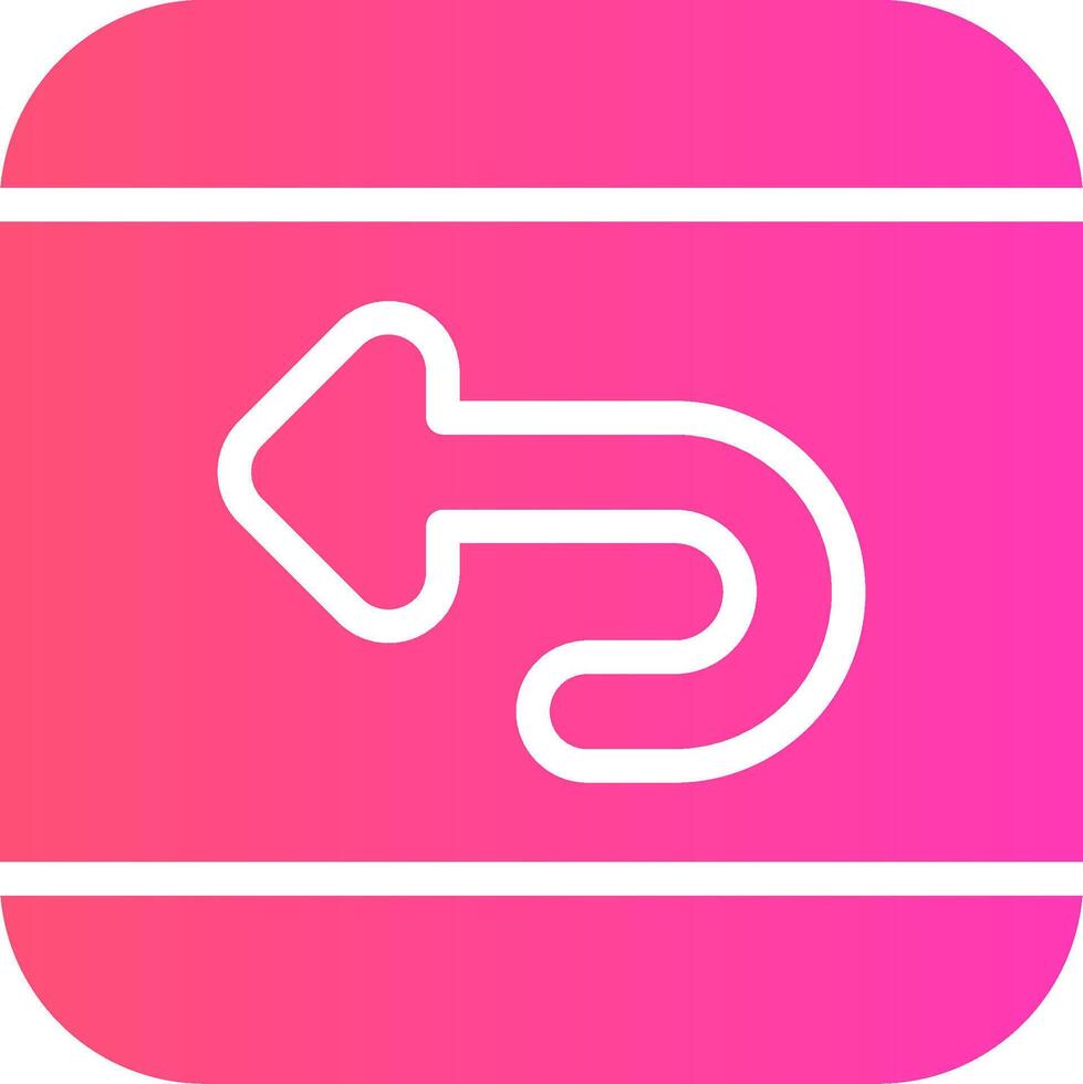 Undo Creative Icon Design vector