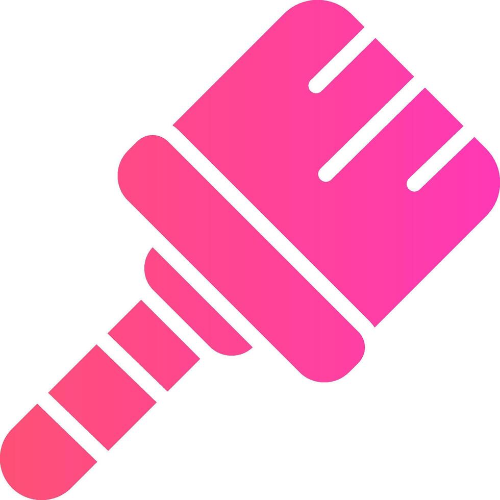 Paint Brush Creative Icon Design vector