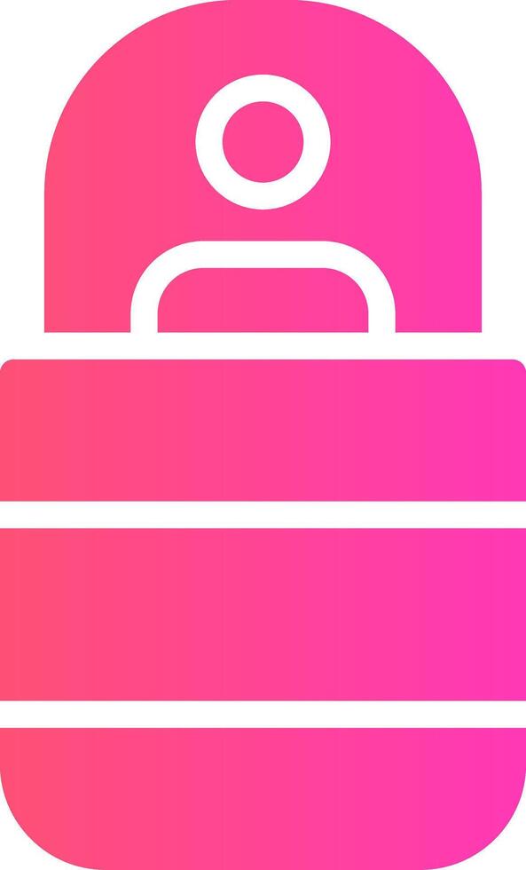 glyph Gradient Design vector