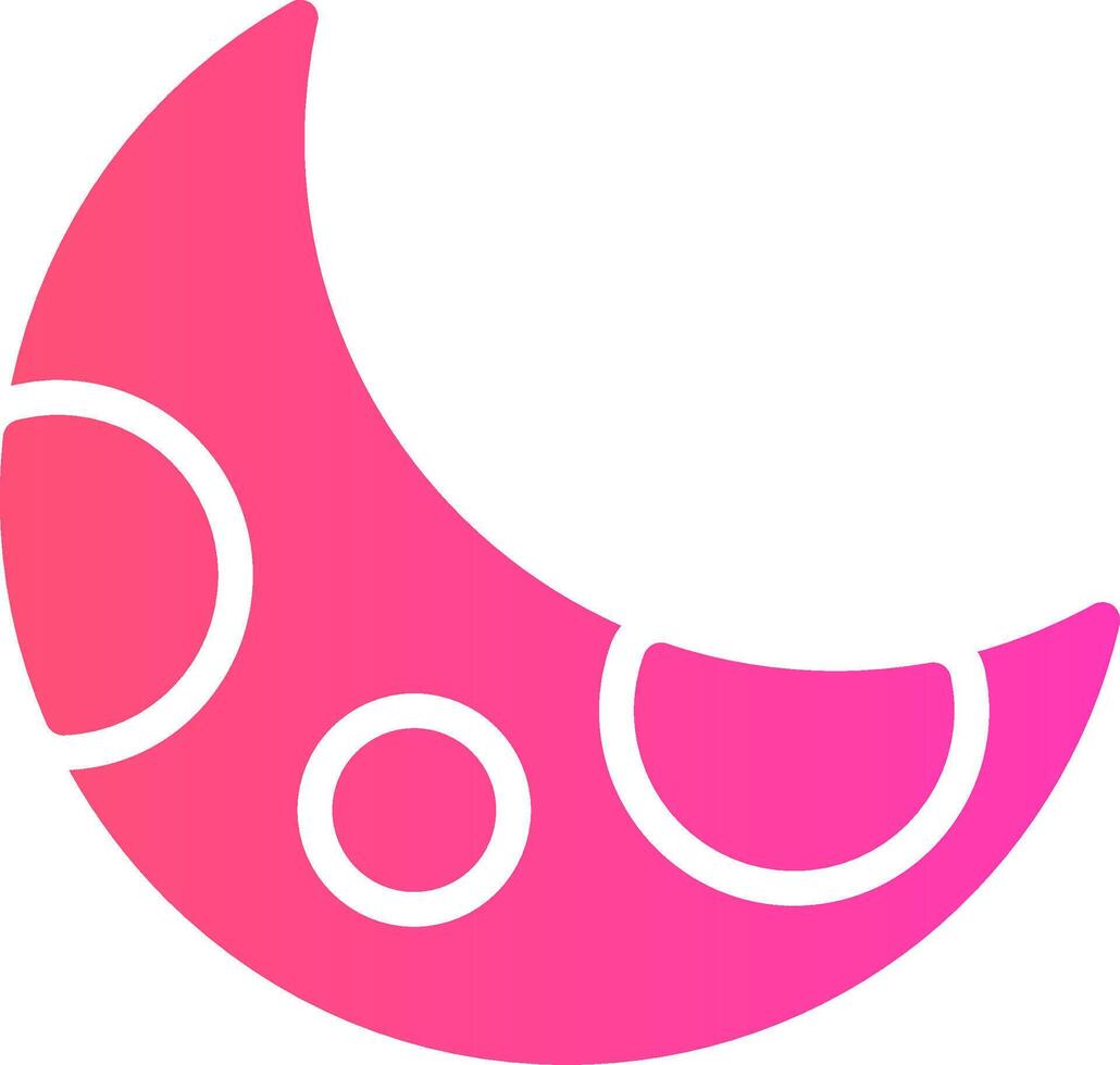 glyph Gradient Design vector