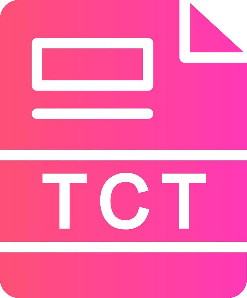 TCT Creative Icon Design vector