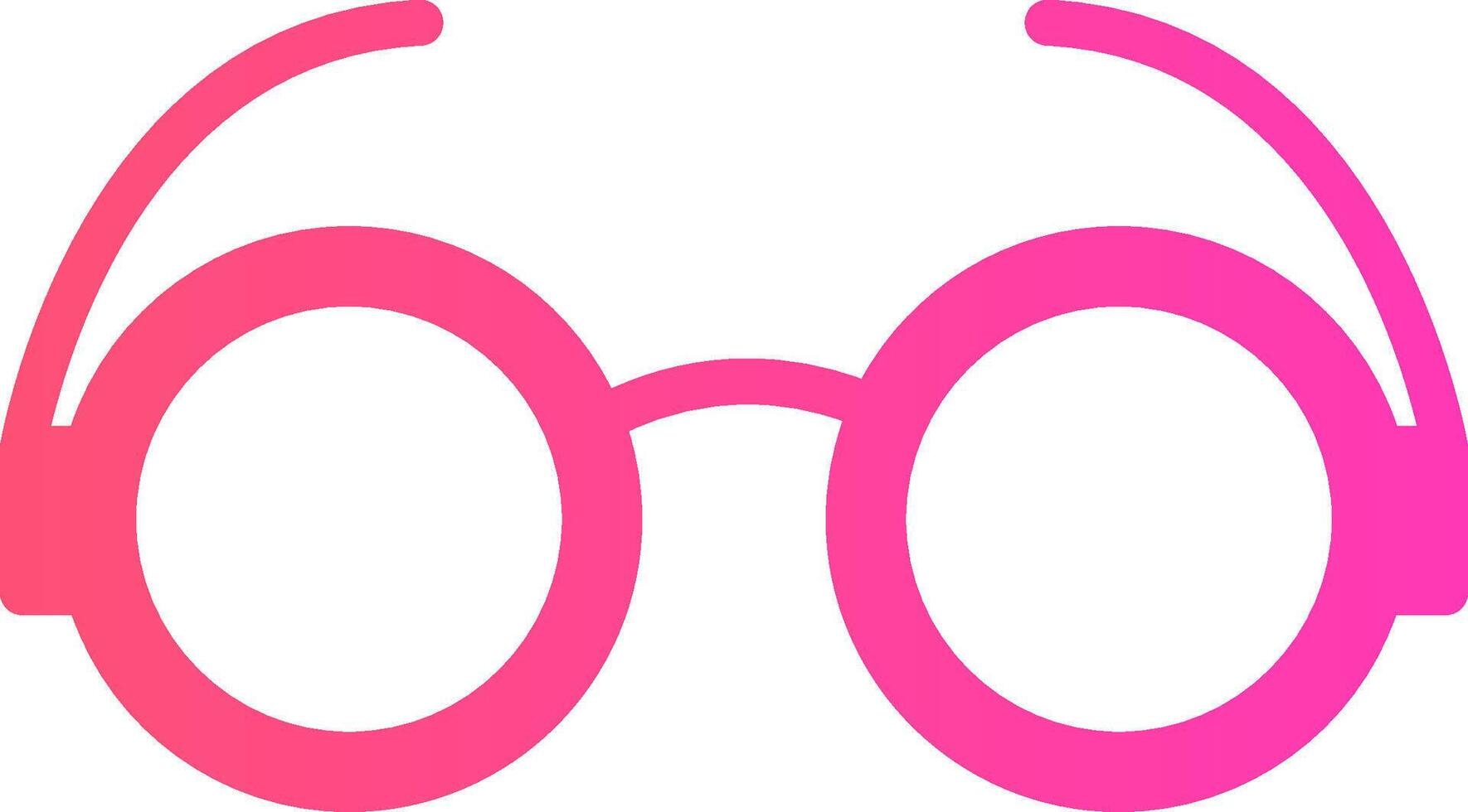 Glasses Creative Icon Design vector