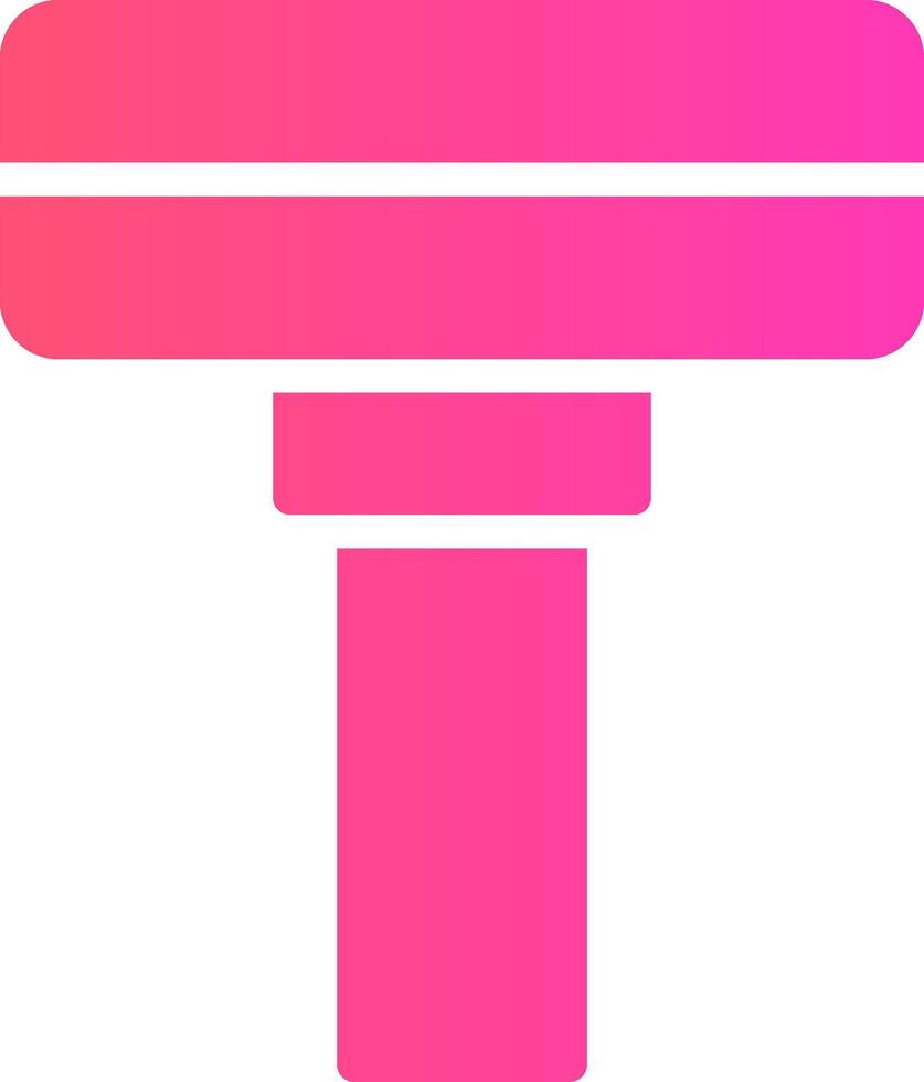 glyph Gradient Design vector
