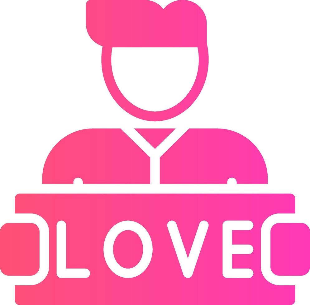 diseño de icono creativo de amor vector