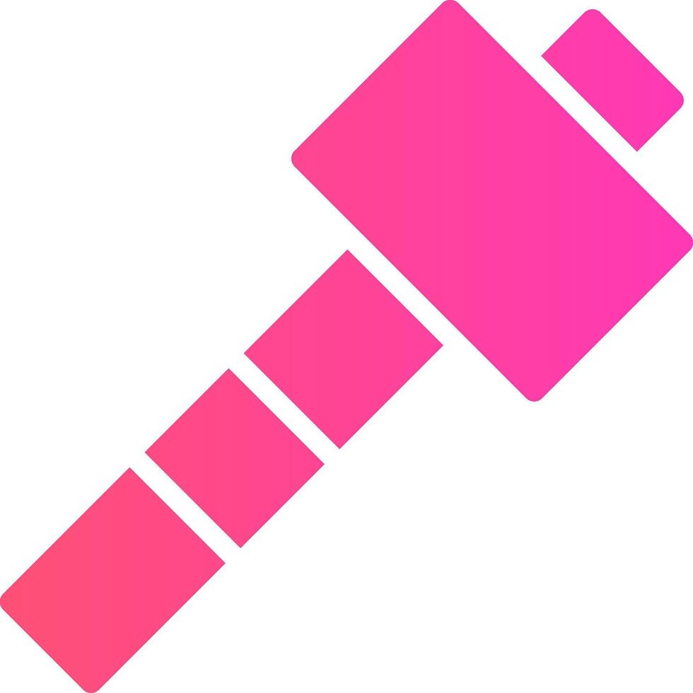 glyph Gradient Design vector