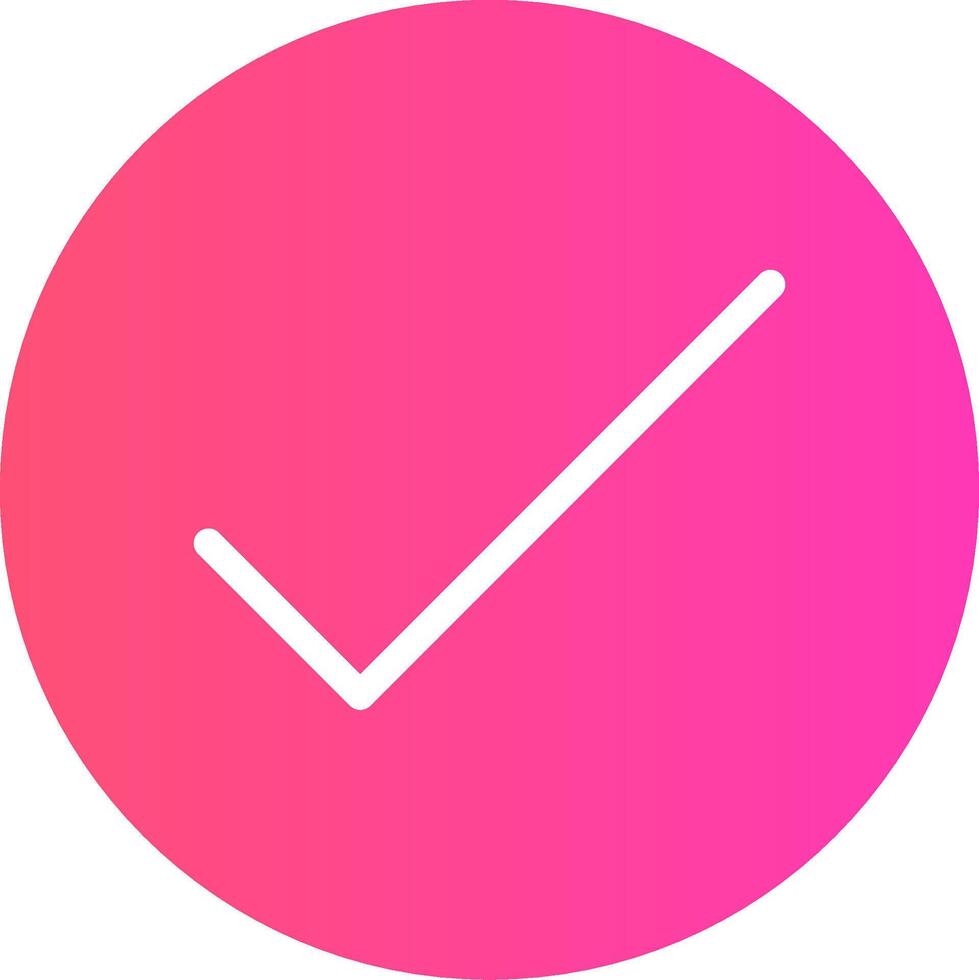 Check Creative Icon Design vector