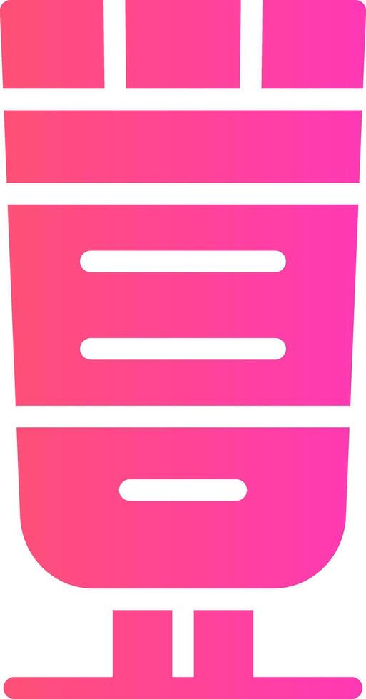 glyph Gradient Design vector