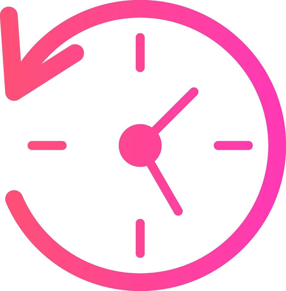 Chronology Creative Icon Design vector