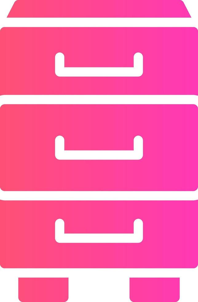 glyph Gradient Design vector