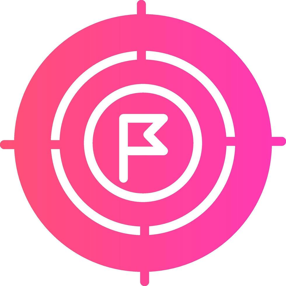 Goal Creative Icon Design vector
