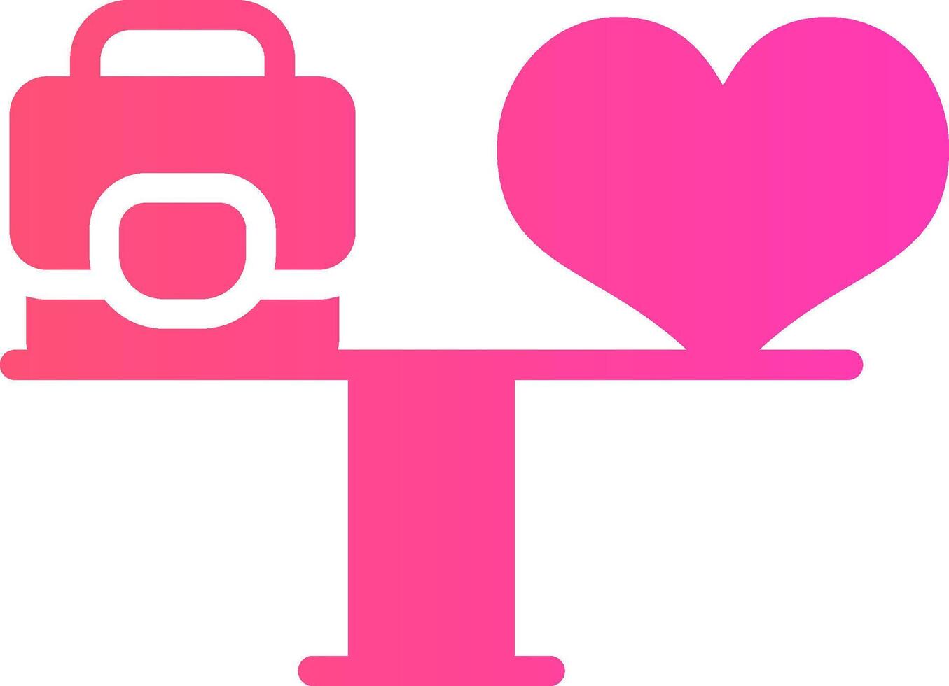 glyph Gradient Design vector