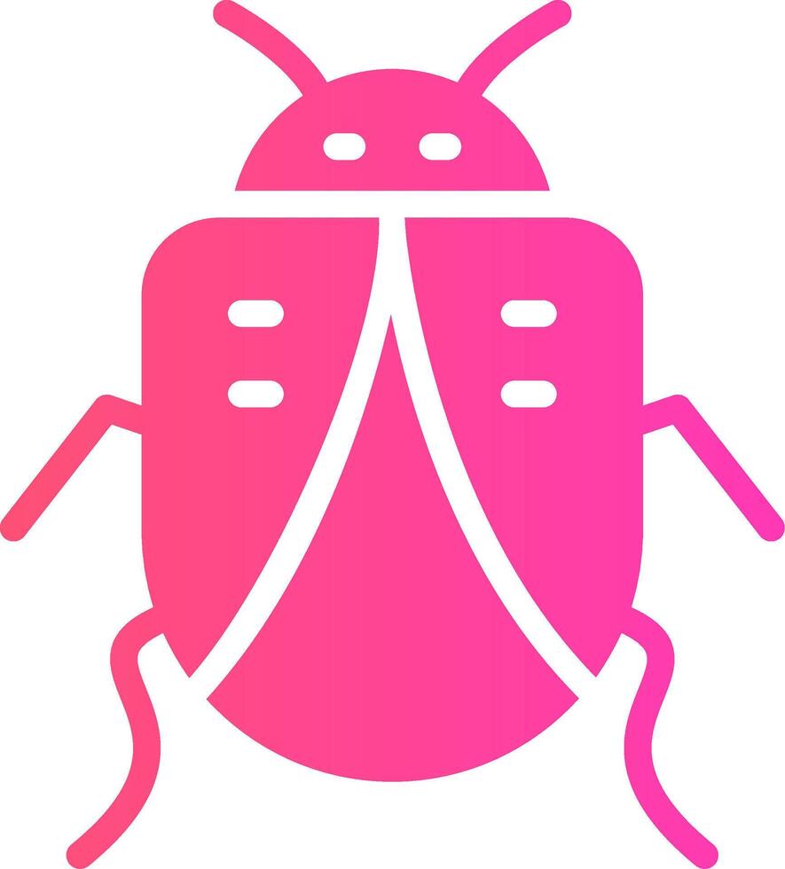 Bug Creative Icon Design vector
