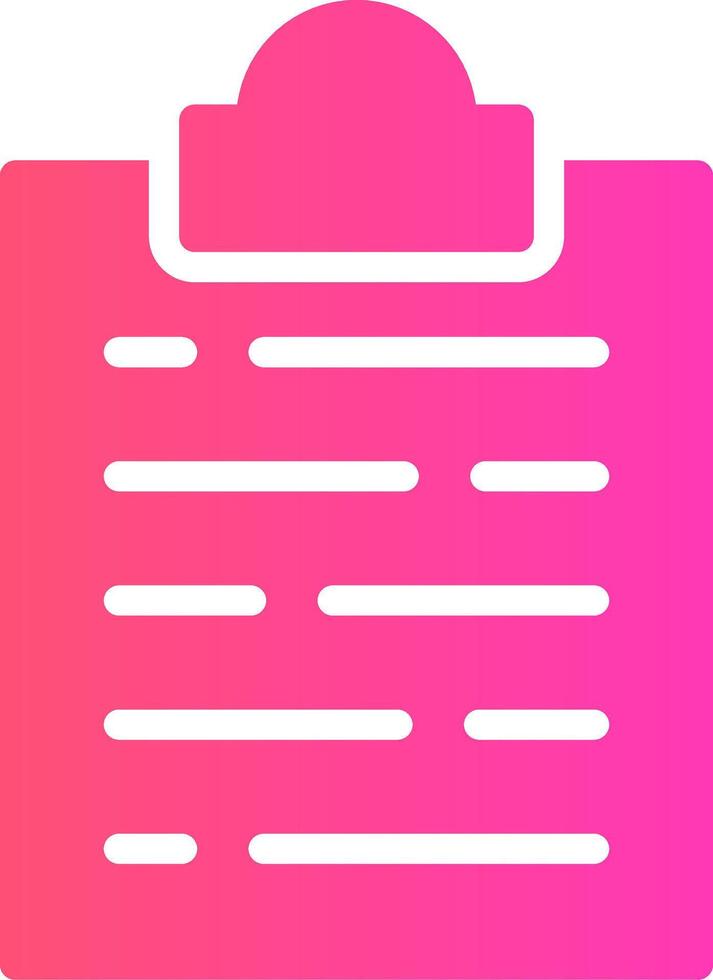 glyph Gradient Design vector