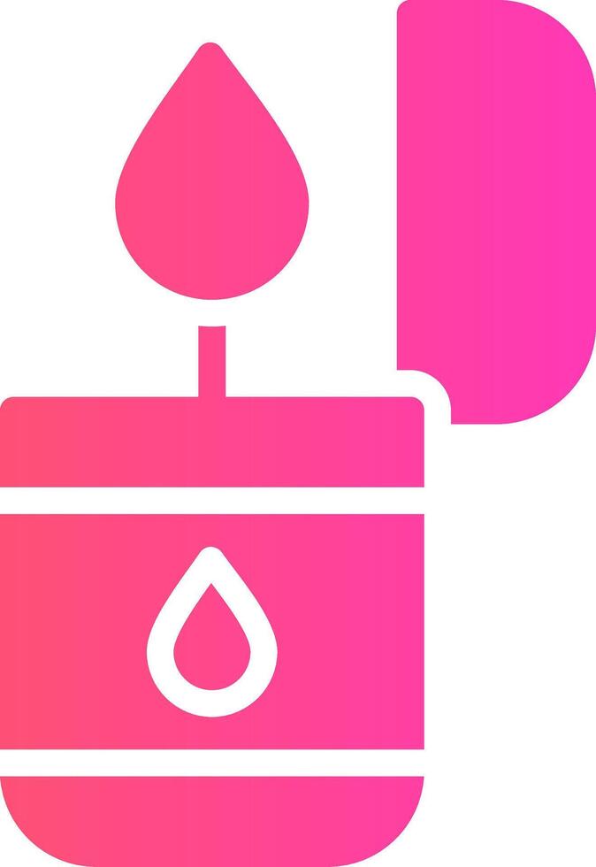 glyph Gradient Design vector