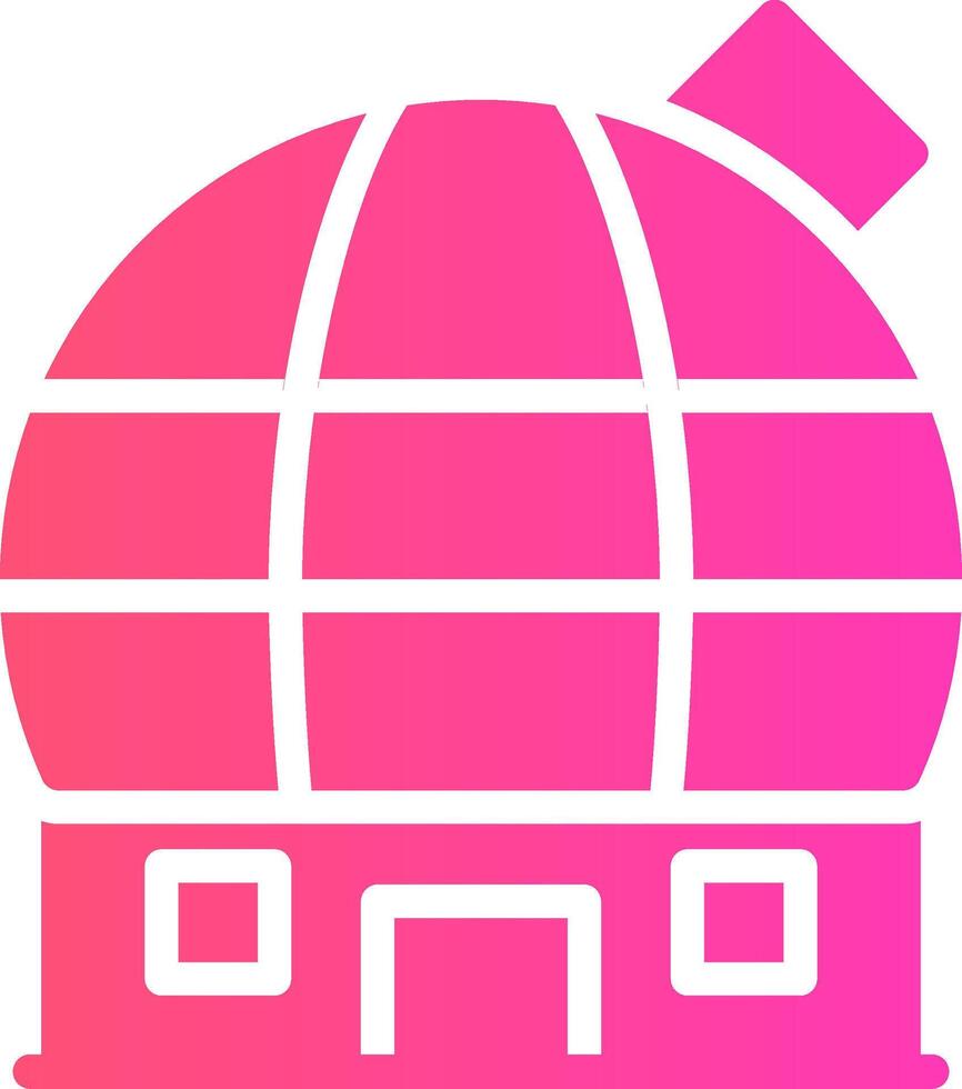 glyph Gradient Design vector