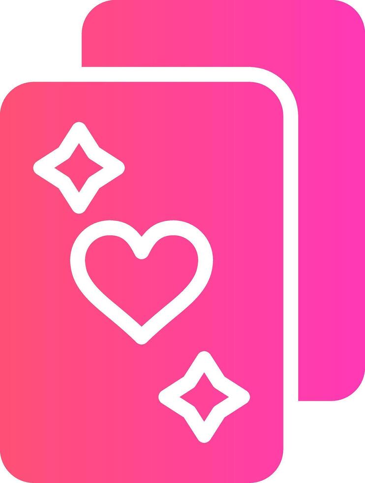 glyph Gradient Design vector