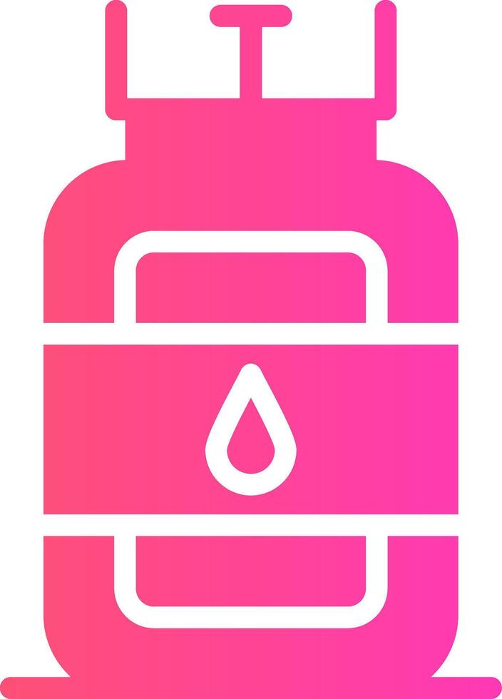glyph Gradient Design vector