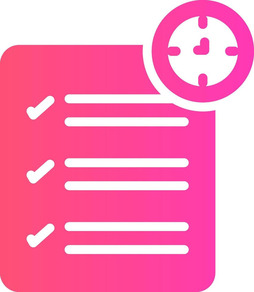 Time Management Creative Icon Design vector