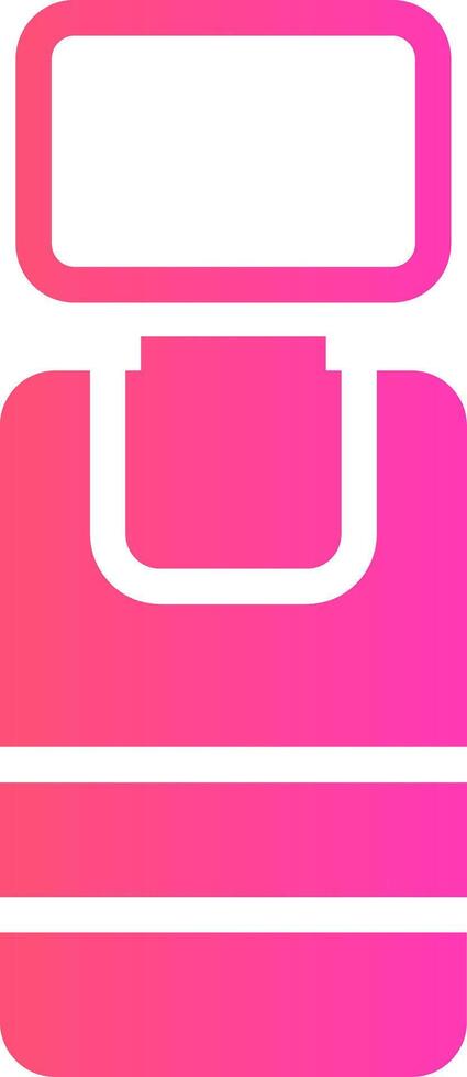 Self Service Terminal Creative Icon Design vector