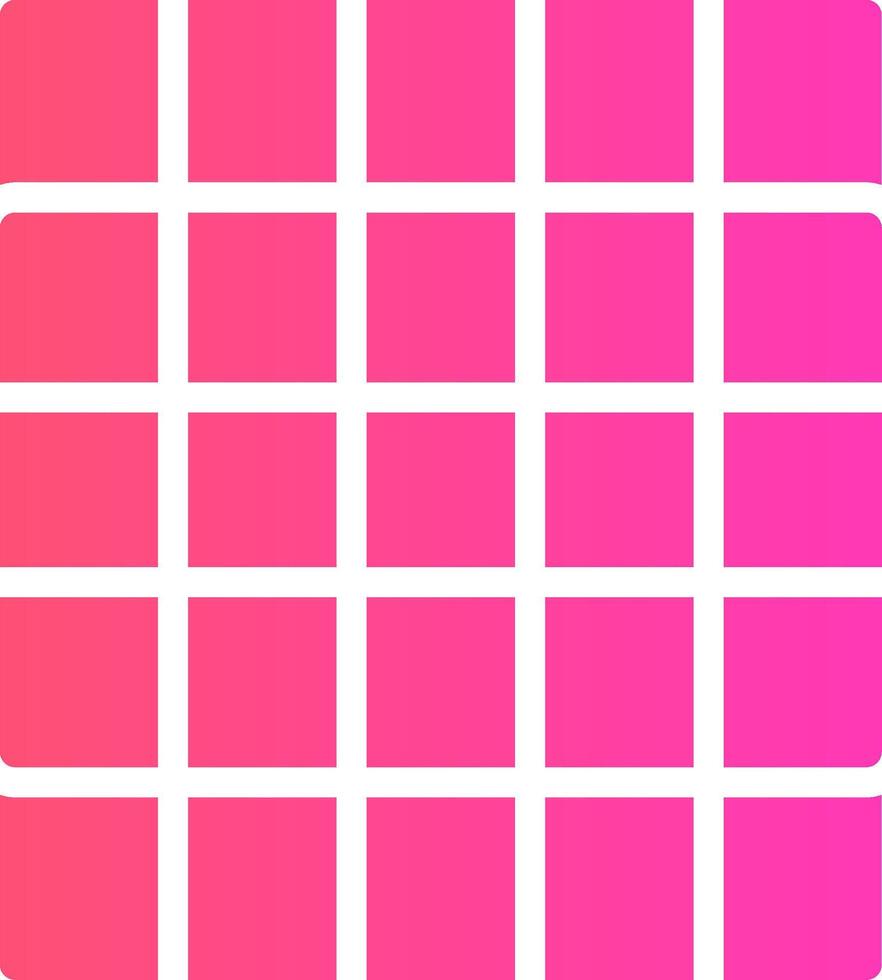 glyph Gradient Design vector