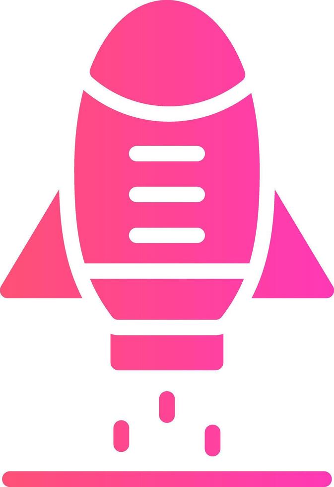 Rocket Creative Icon Design vector