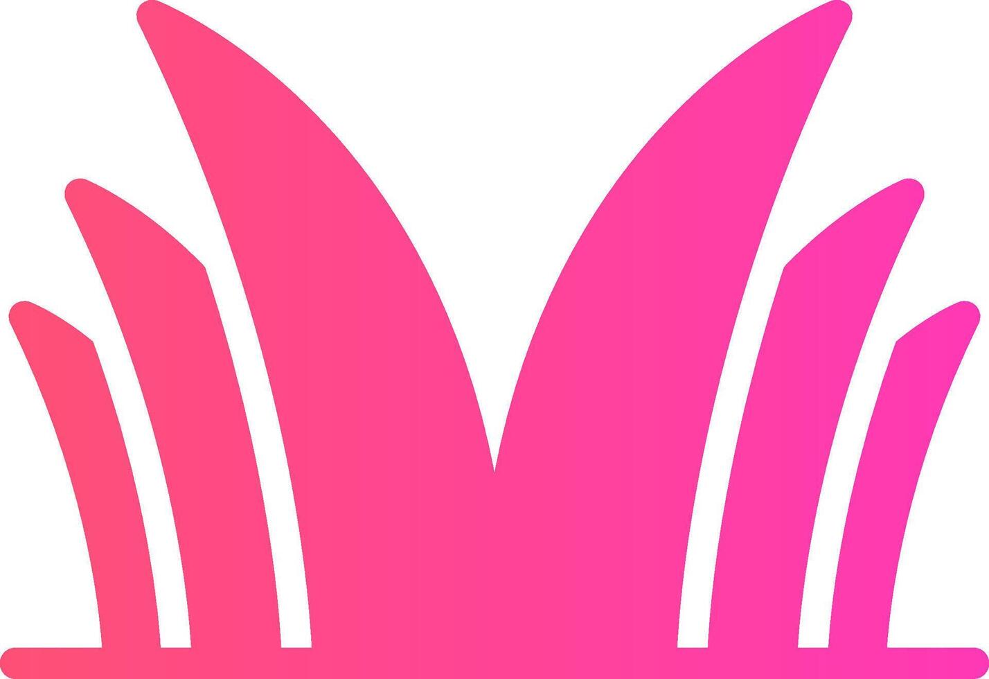 glyph Gradient Design vector