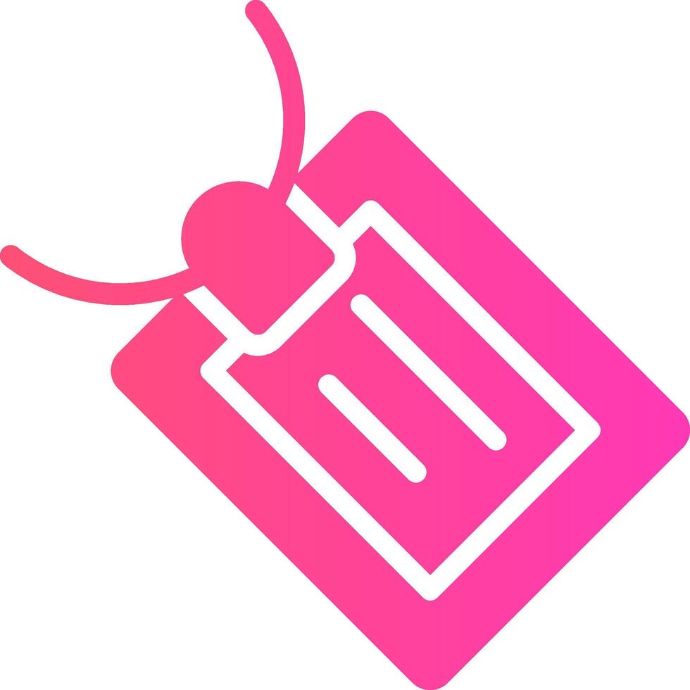 glyph Gradient Design vector