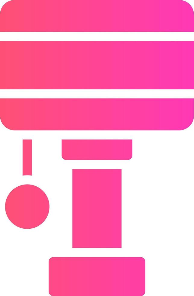 glyph Gradient Design vector