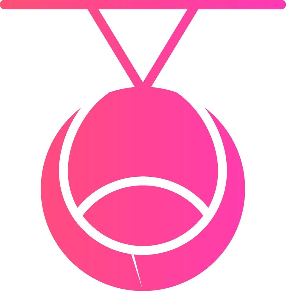 glyph Gradient Design vector