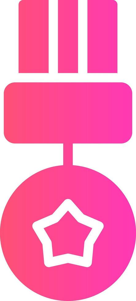 glyph Gradient Design vector