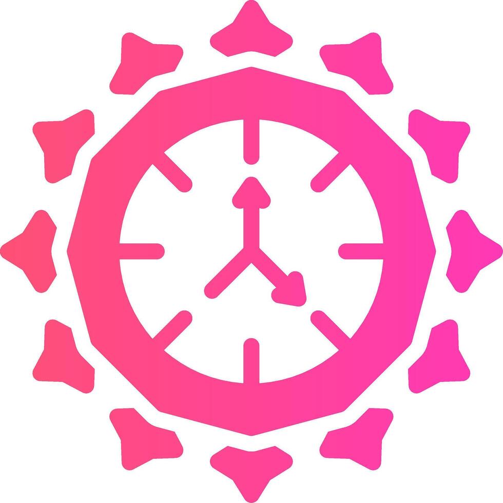 glyph Gradient Design vector