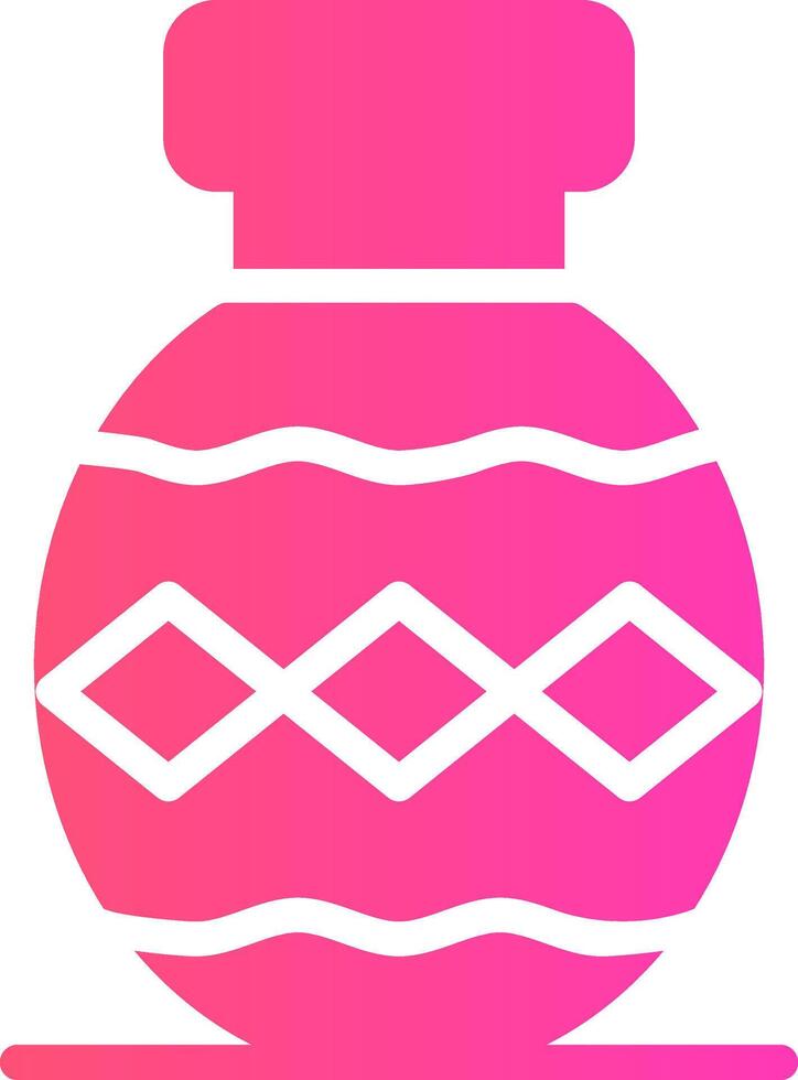 Vase Creative Icon Design vector