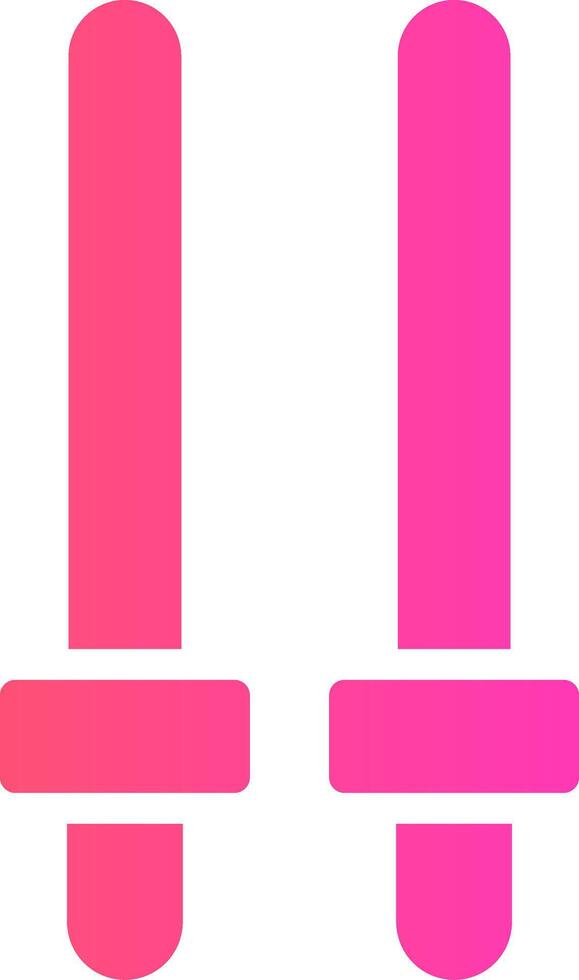 glyph Gradient Design vector