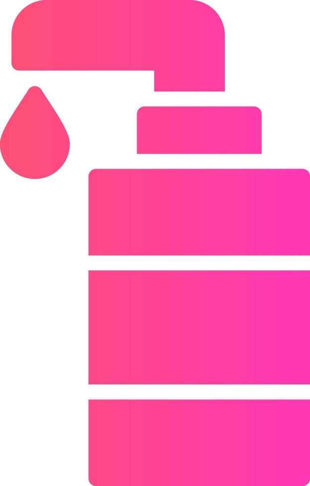 glyph Gradient Design vector