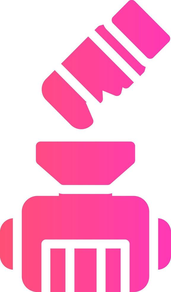 glyph Gradient Design vector