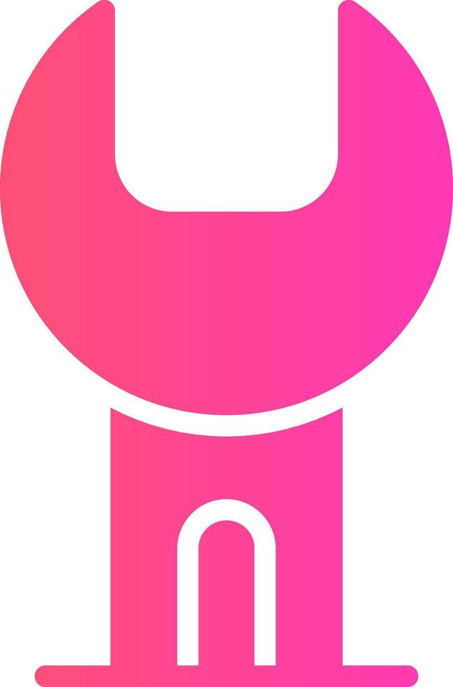 glyph Gradient Design vector
