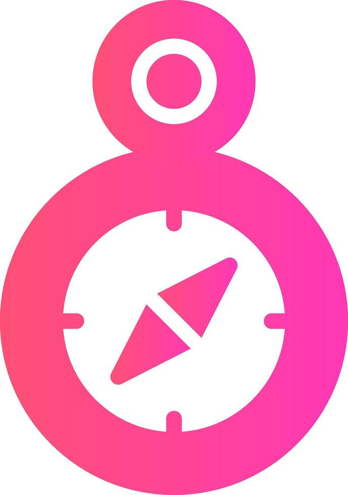 glyph Gradient Design vector